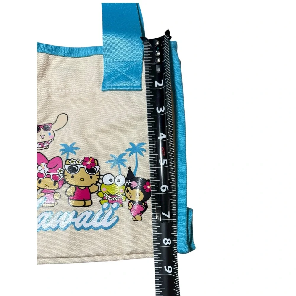 Sanrio Hello Kitty and Friends Hawaii Mini Tote Bag ABC Stores Exclusive Blue
